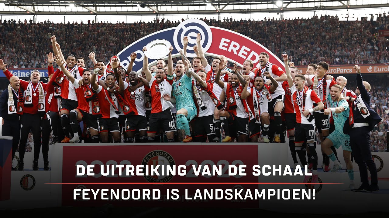 De uitreiking van de 𝘀𝗰𝗵𝗮𝗮𝗹 aan 𝐊𝐀𝐌𝐏𝐈𝐎𝐄𝐍 𝐅𝐄𝐘𝐄𝐍𝐎𝐎𝐑𝐃! 🏆