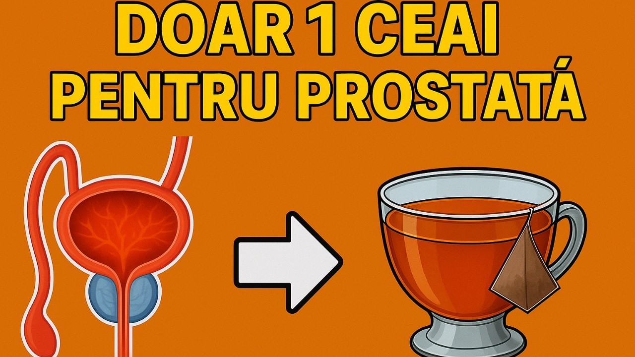 Doar 1 ceai pentru reducerea prostatei mărite