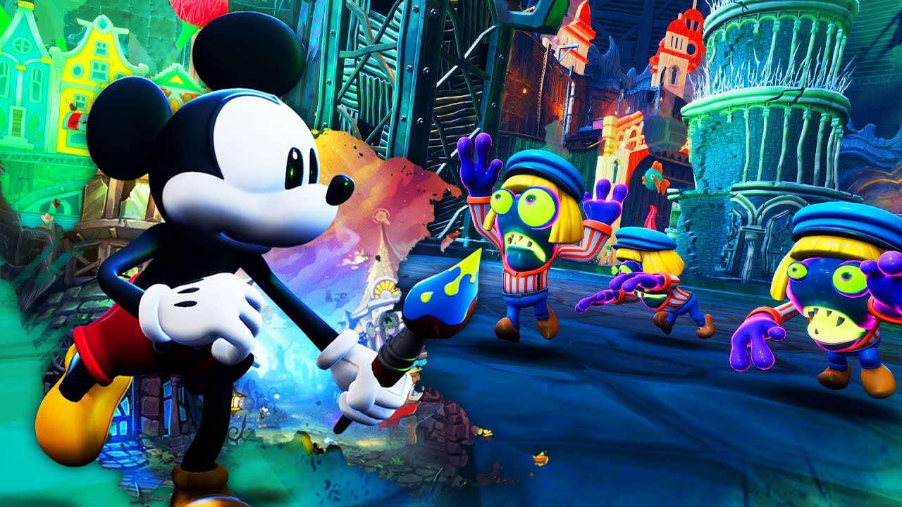 Disney Epic Mickey Gameplay