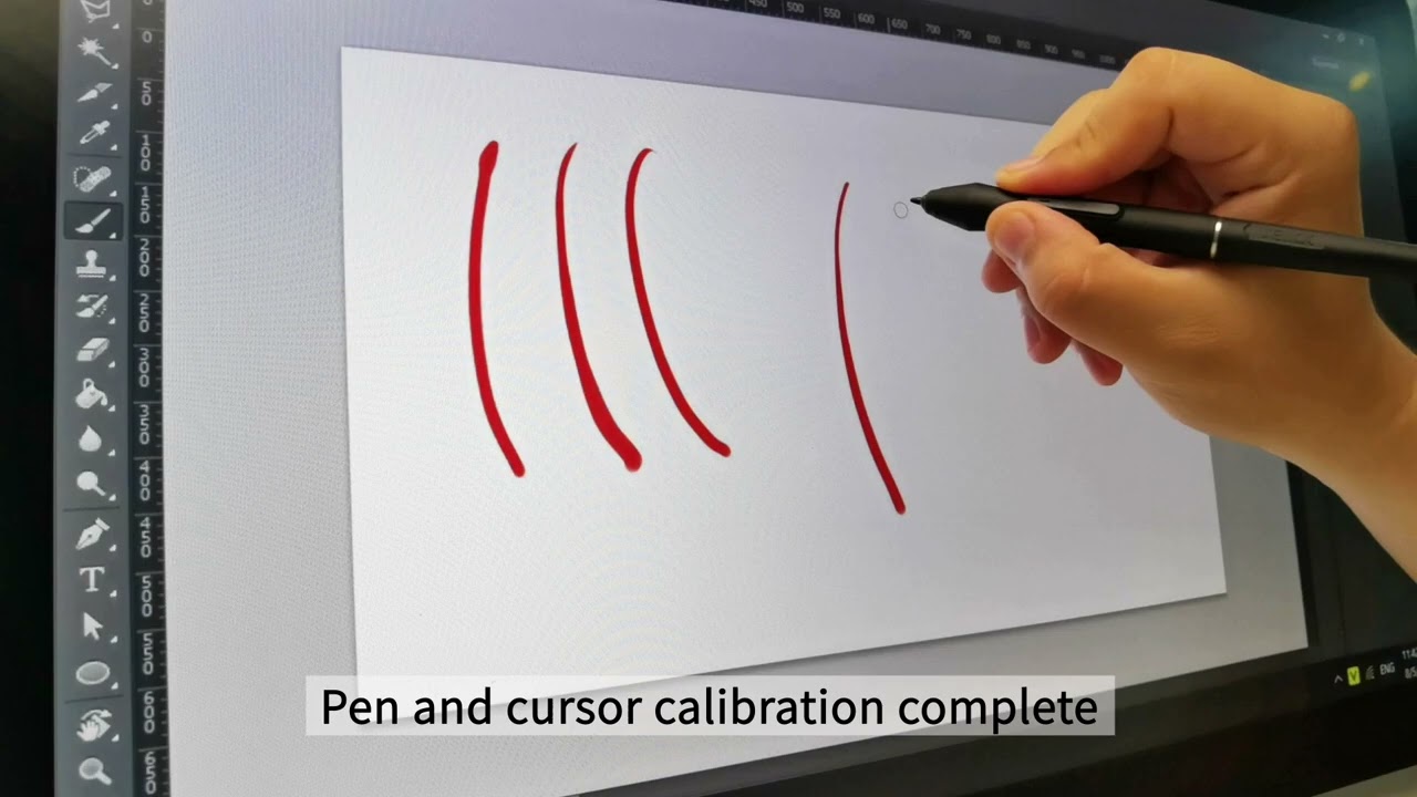 The Newest Pen & Cursor Calibration Guide for VEIKK Pen Display