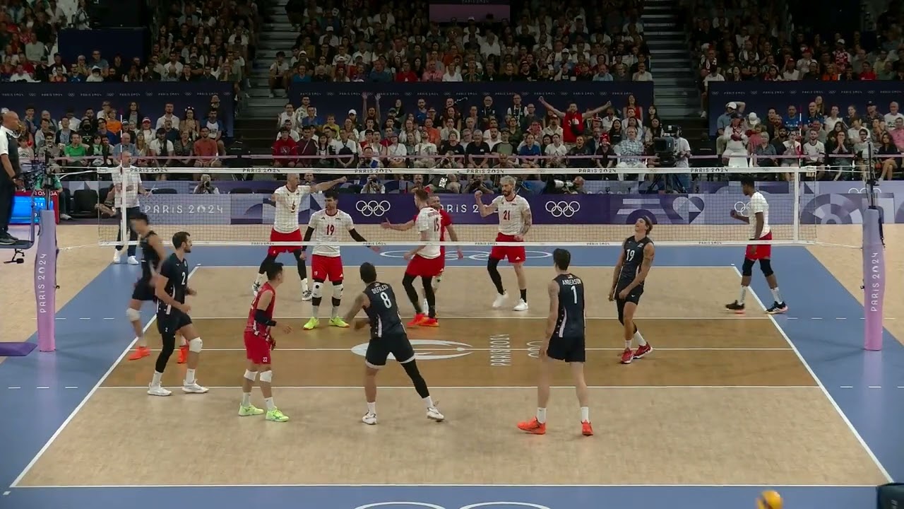 Hightlight Wilfredo Leon Amazing in Poland vs USA 2024 Paris Olympics