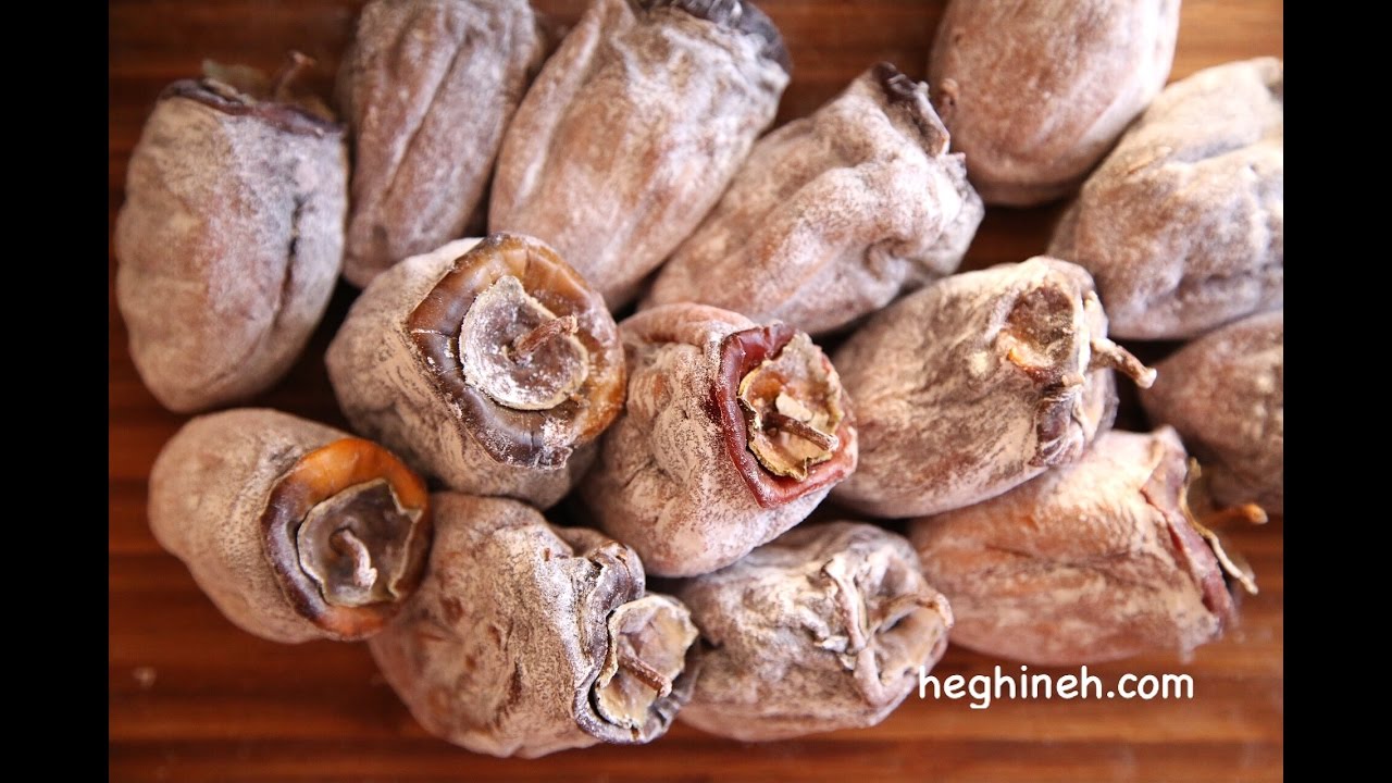 How to Make Dried Persimmons - Heghineh Cooking Show