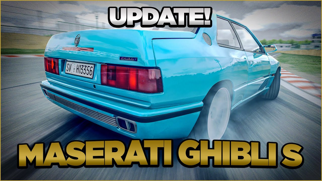 Trying the limits of the 1996 Maserati Ghibli S | Assetto Corsa