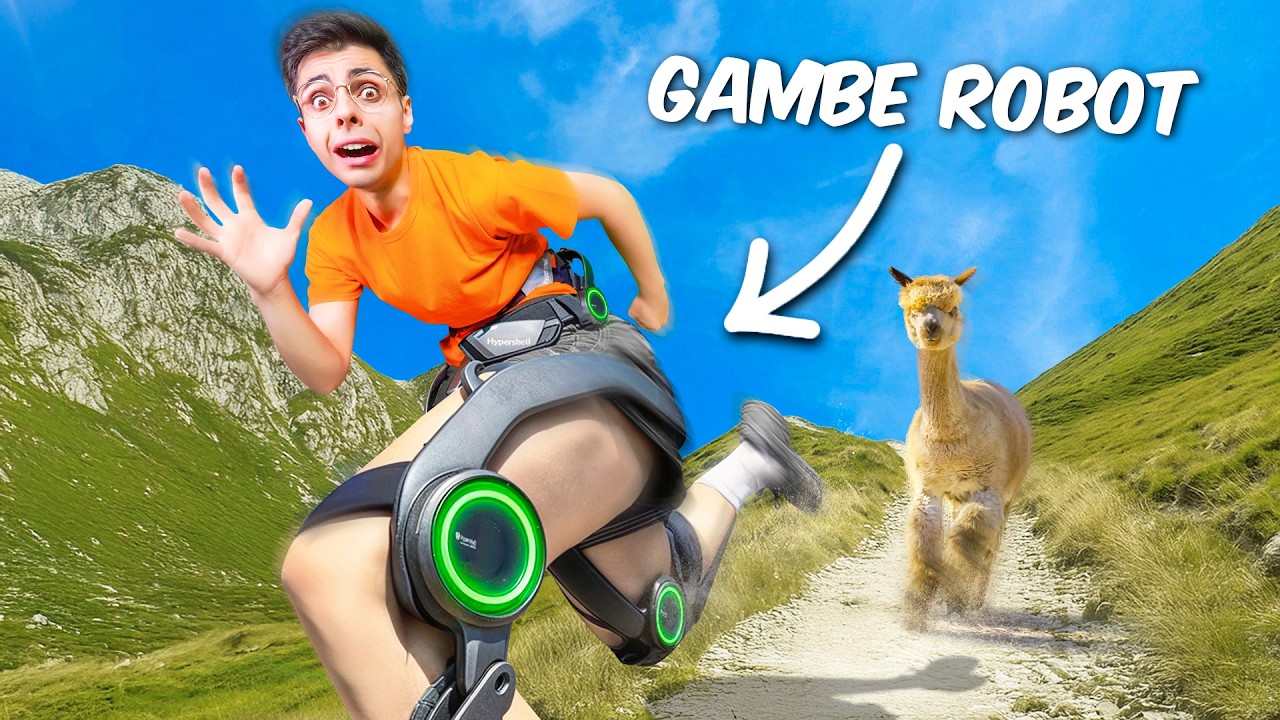 CORRO 10KM CON GAMBE ROBOT 🦿(Esoscheletro)