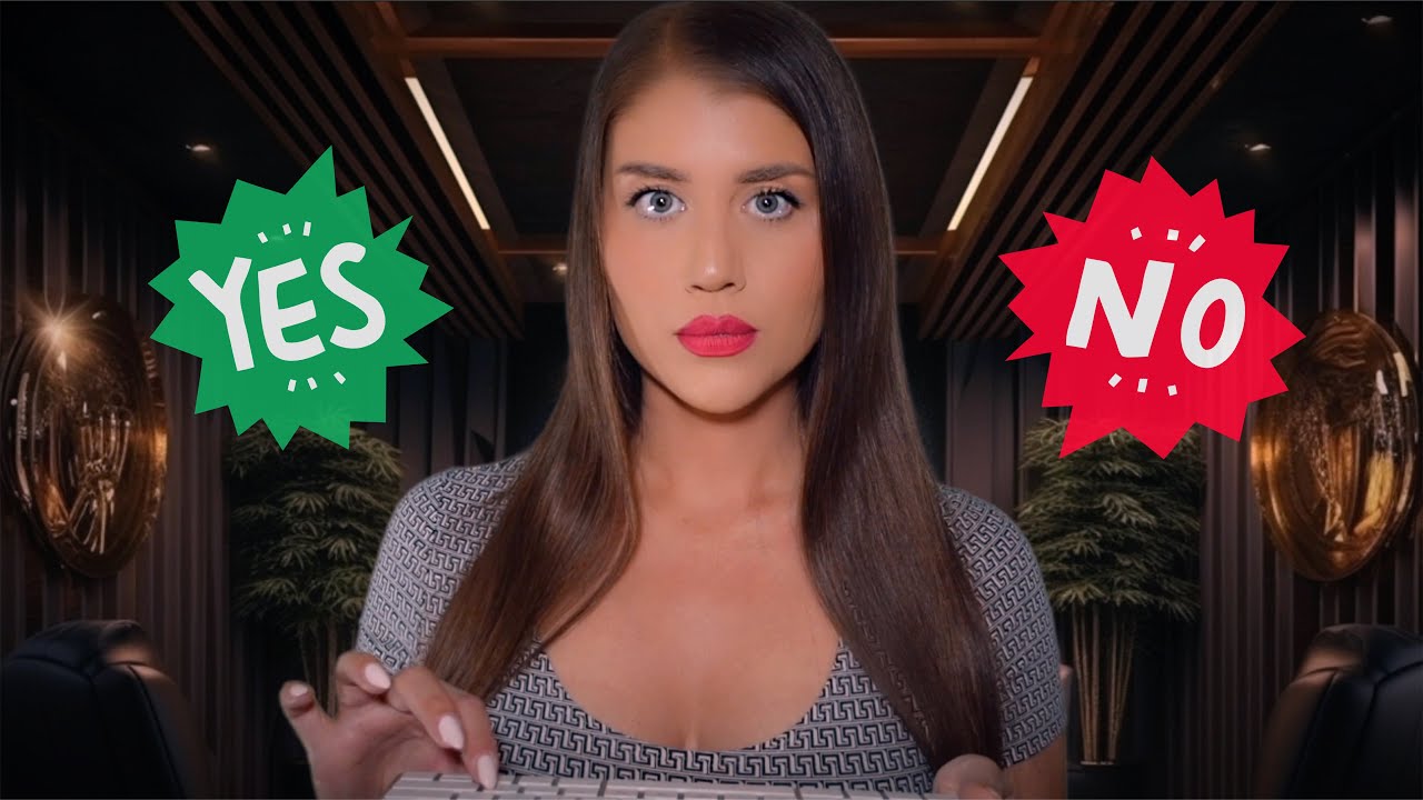 ASMR | Задаю вам 50 ОЧЕНЬ личных вопросов, на которые можно ответить «да» или «нет»