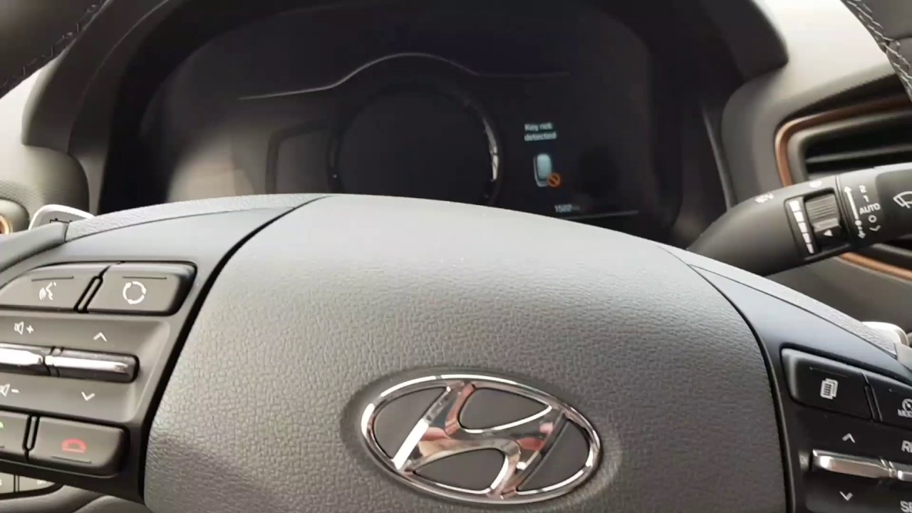 Ioniq ev won't start-check brakes problem