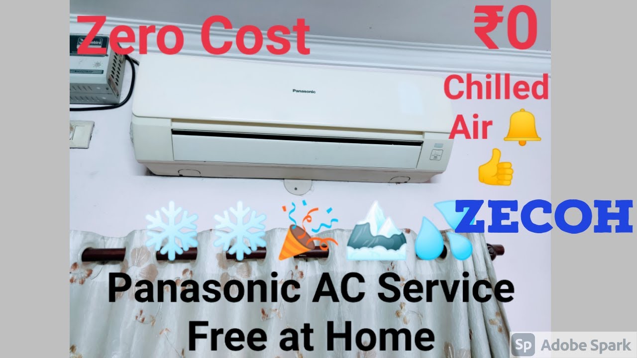 Panasonic AC Service at Home - Free of Cost - Dilli ki Sardi❄️❄️🏔️❄️