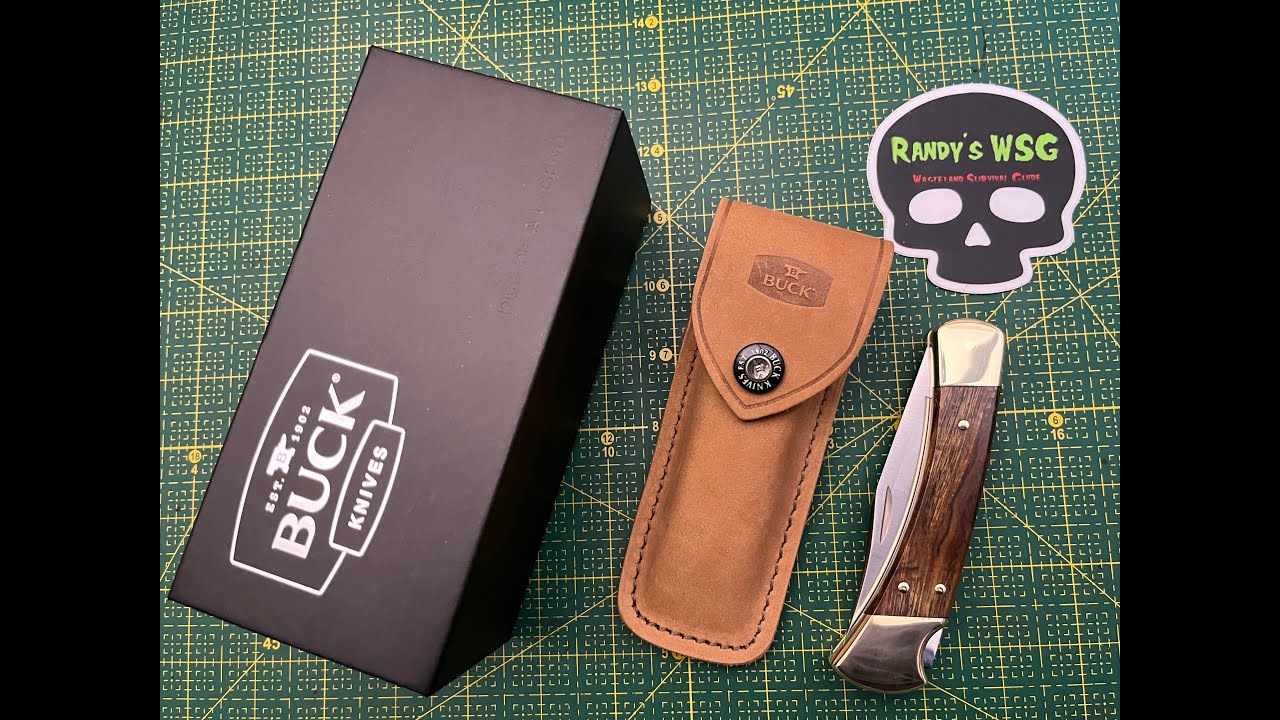 Buck 110 custom, unboxing and an awesome mail call from Wales!