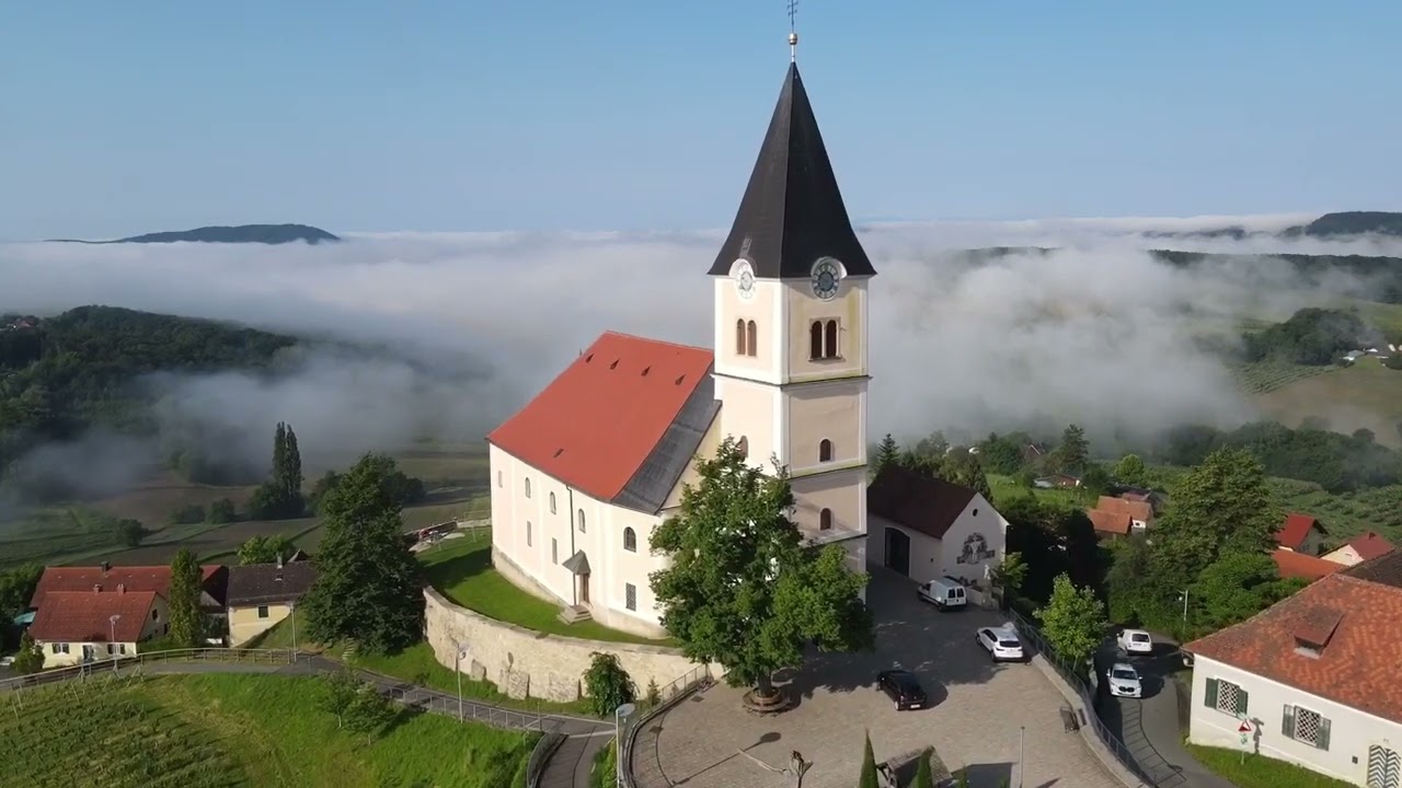 Sankt Anna am Aigen - Morgenstimmung - Drohne DJI Air 2