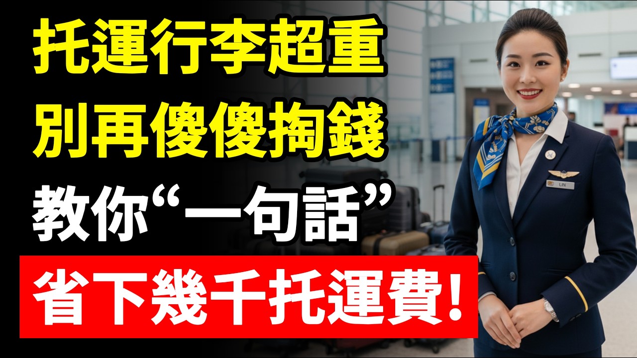 行李超重別交罰款！這樣操作一分不花！# 行李超重 #托運技巧 #額度合併 #省錢妙招 #乾坤大挪移