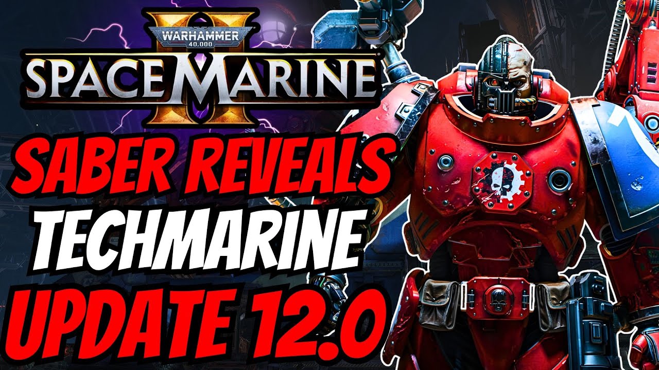 Saber REVEALS Techmarine Class Playstyle and Confirms NEW HEROIC Weapons in Space Marine 2 Patch 12