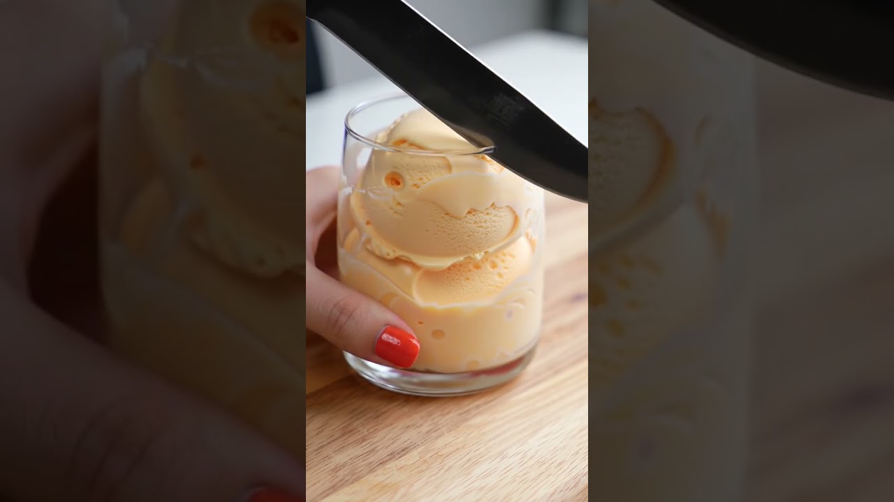 Ice cream glass cutting asmr #relaxing #satisfying #oddlysatisfying #satisfyingvideo #ai #relaxing