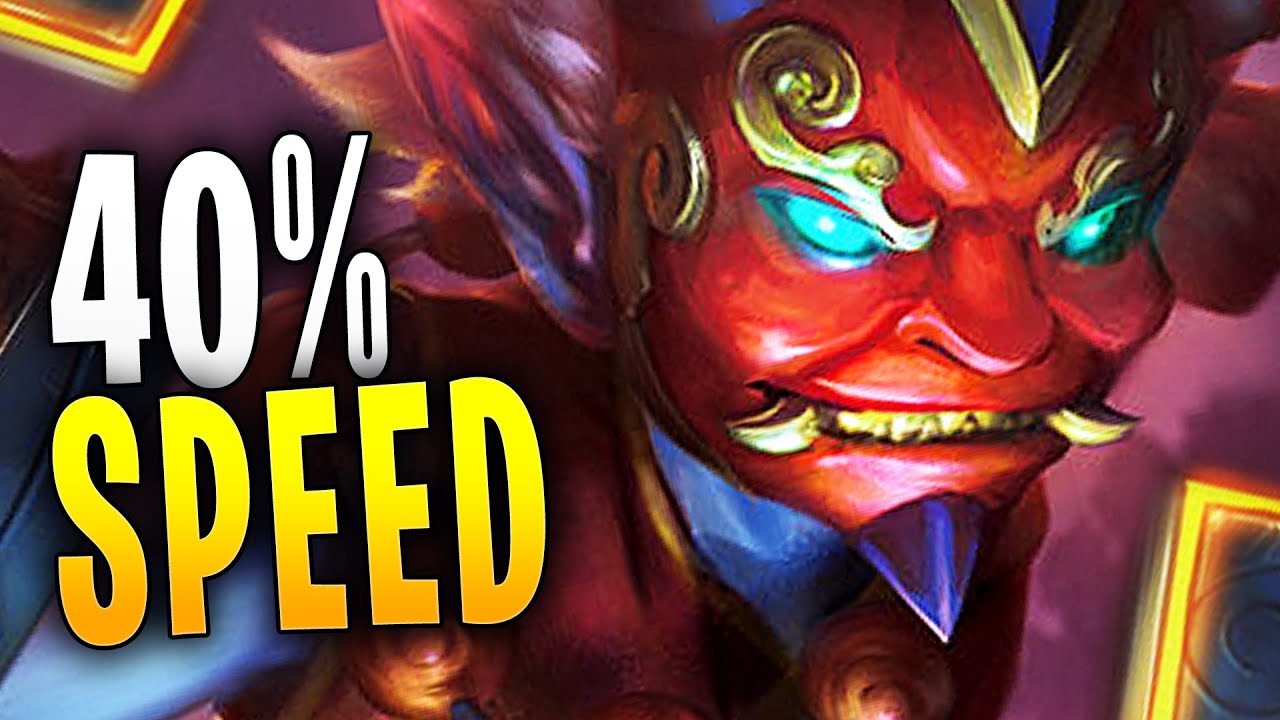 Talus PERMANENT +40% Movement Speed Buff