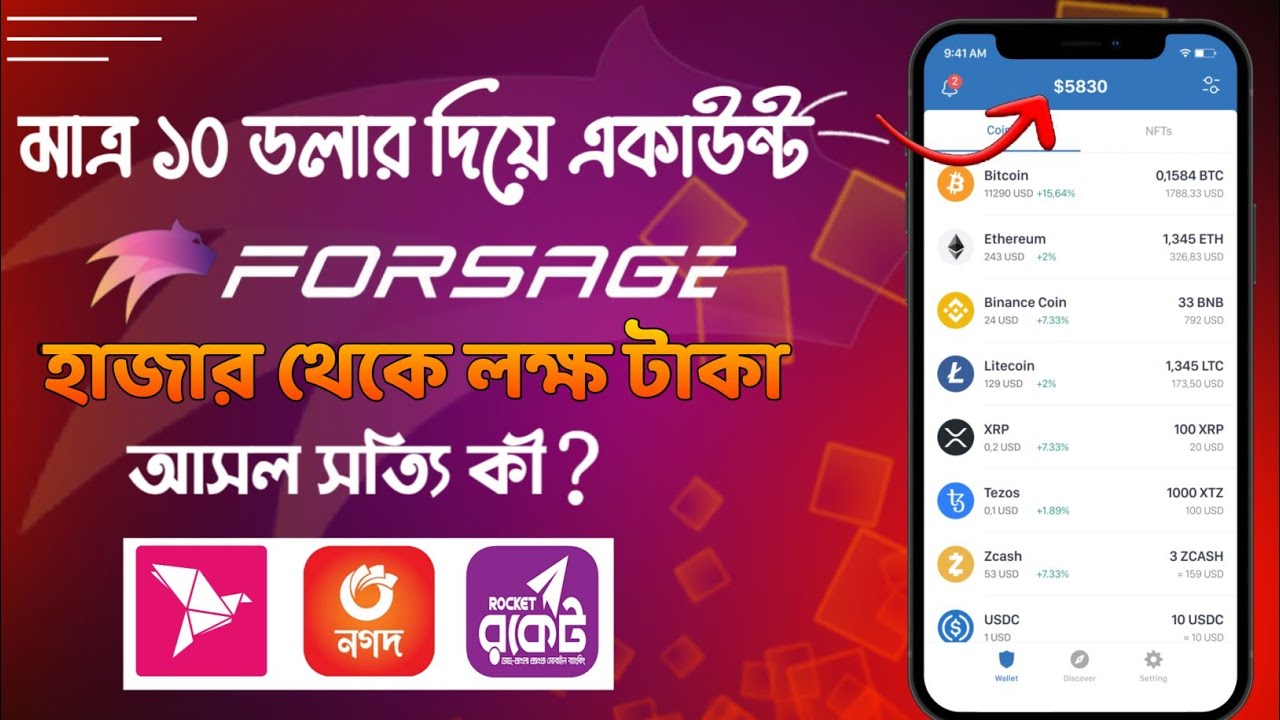 Forsage.io কি কিভাবে কাজ করে | How to Earn Money From Forsage io | Forsage Income Bangla