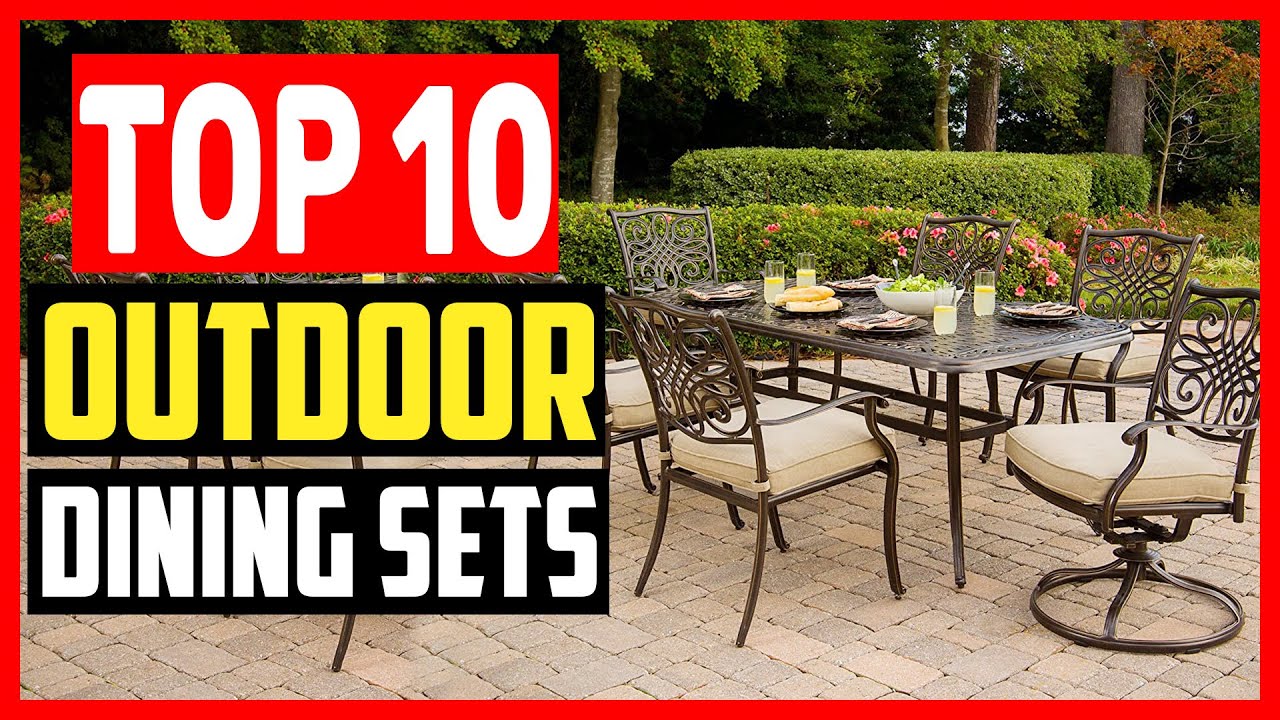 ✅ Top 10 Best Outdoor Dining Sets of 2025
