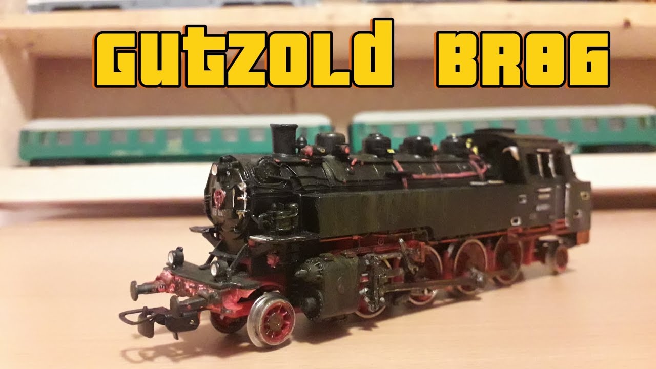 Can we make this Gutzold BR86 locomotive ride the rails again??- Full restoration video.