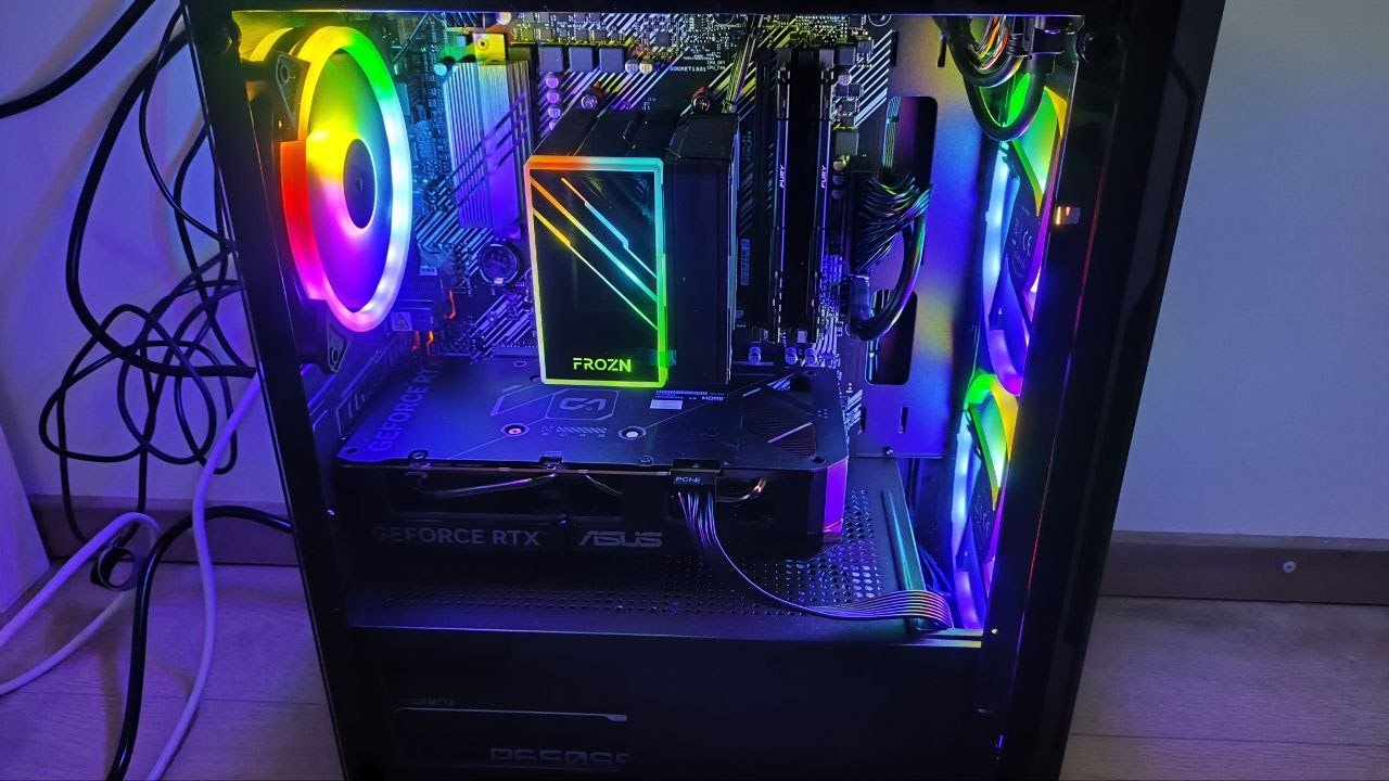 Обзор на мой новый ПК за 32К грн Ryzen 5 5600, RTX 5060 (Идеальный комп для майнкрафта)