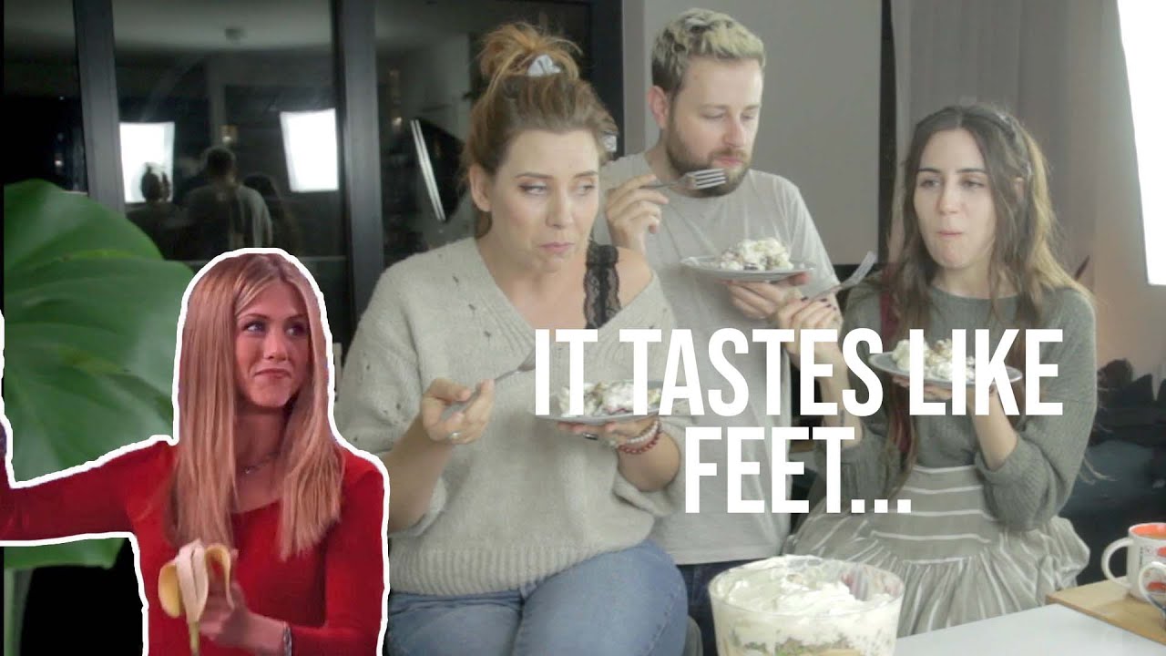 I made Rachel's Trifle from FRIENDS for Thanksgiving