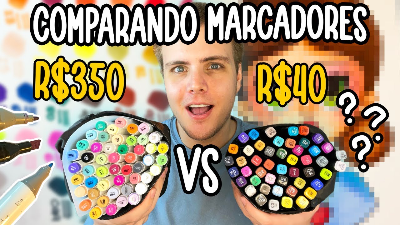 Comparando Marcadores Touch vs Ohuhu: Qual Vale Mais a Pena?