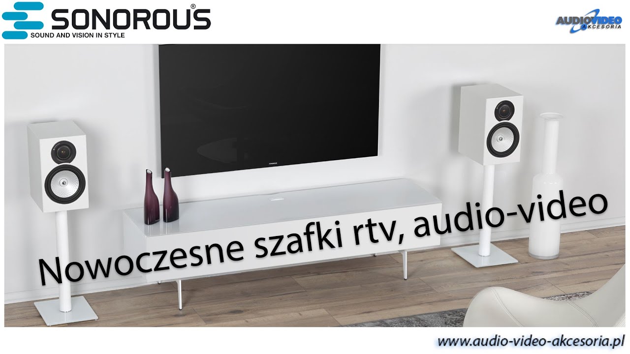 NOWOCZESNE I LUKSUSOWE MEBLE, STOLIKI RTV AUDIO VIDEO - SONOROUS STUDIO