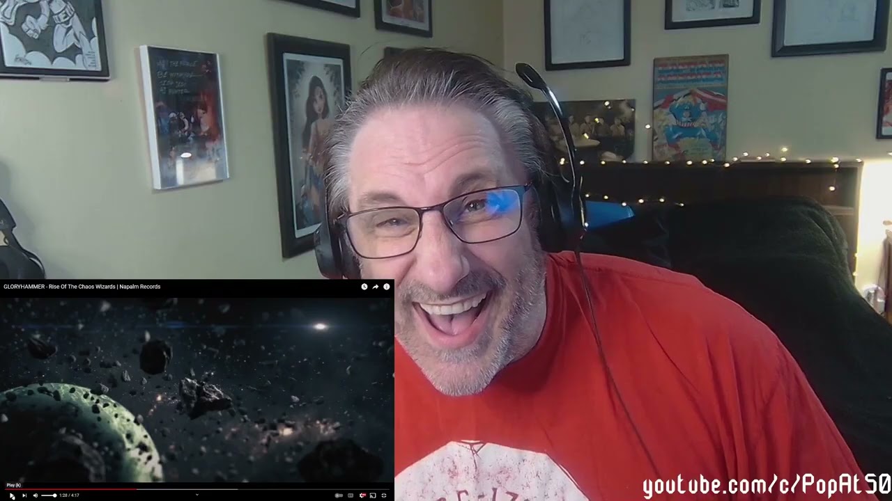 GLORYHAMMER Rise Of The Chaos Wizards Reaction