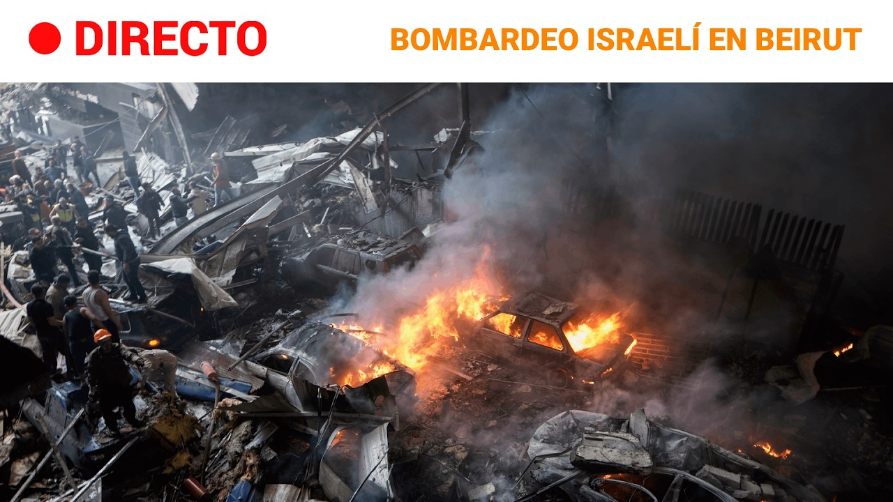 DIRECTO | BOMBARDEO ISRAEL&Iacute; en BEIRUT horas despu&eacute;s de la TREGUA entre EE.UU. e IR&Aacute;N | RTVE