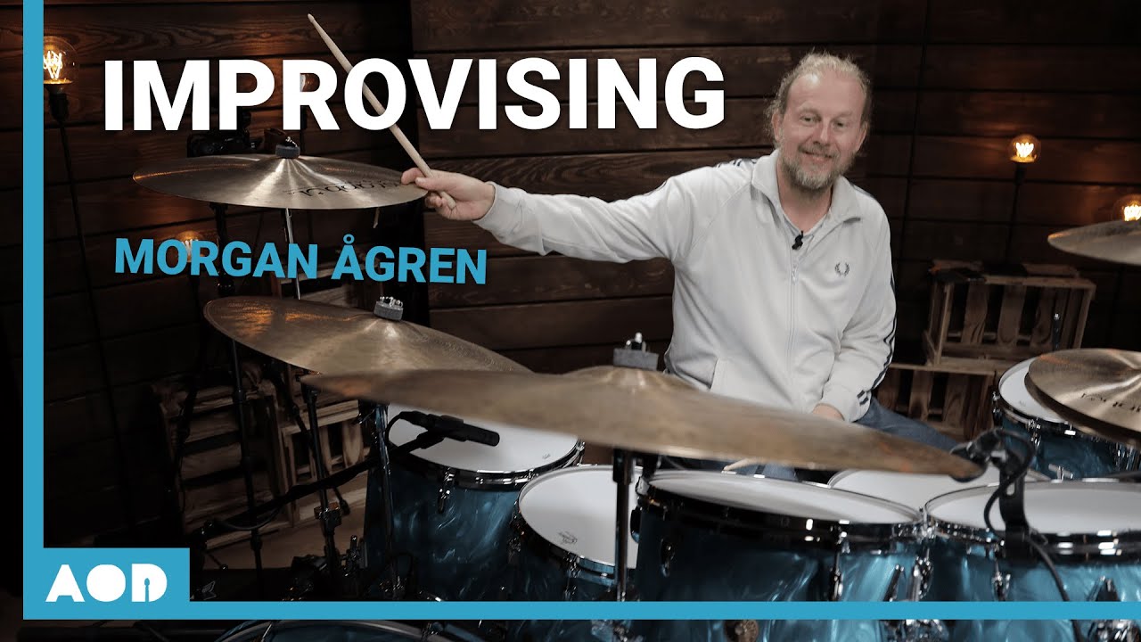 Improvising On The Drum Set | Drum Lesson and Performance with Morgan &Aring;gren