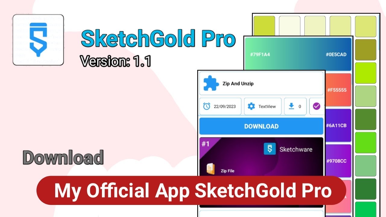 How to download My SketchGold Pro Official App latest Version