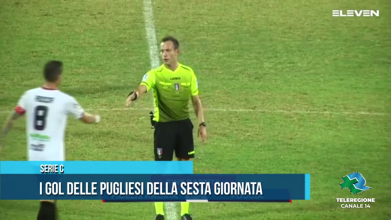 SERIE C I gol delle pugliesi della sesta giornata TG Teleregione 29 09 2021
