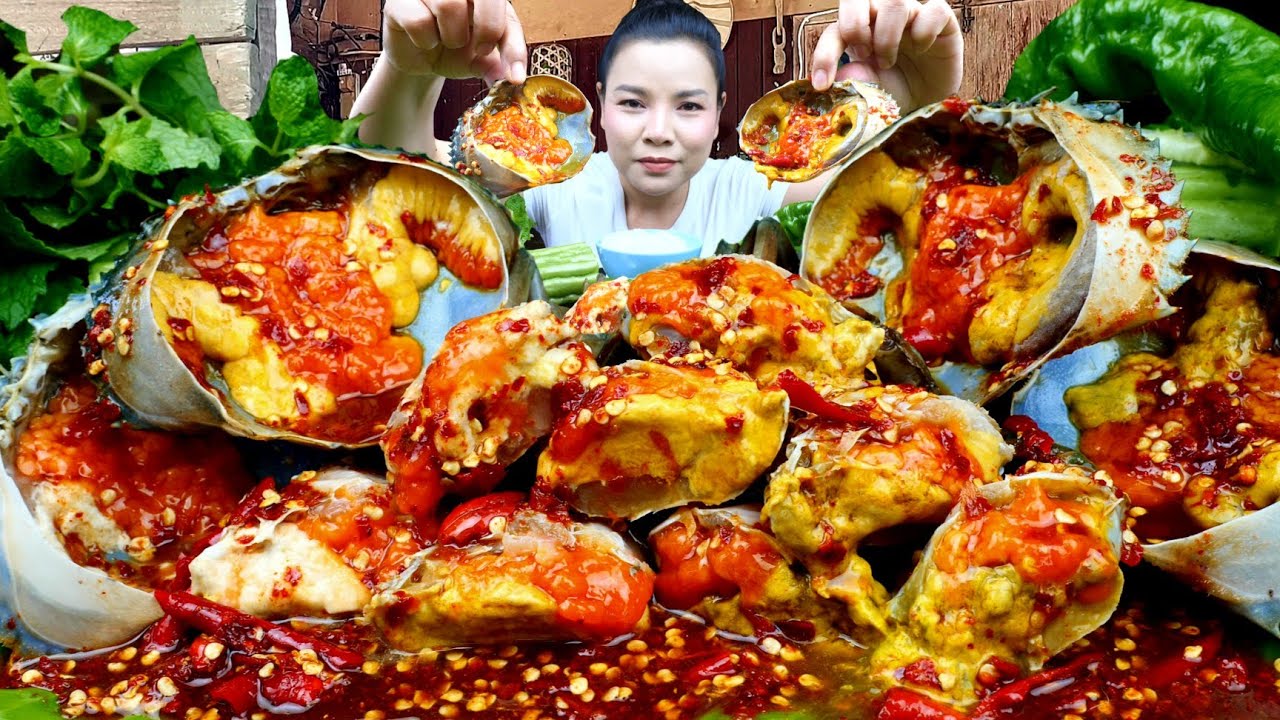 ปูไข่ดองตำปูไข่ดองไข่เยิ้มๆกินกับข้าวสวยร้อนๆหอมมันนัวร์|ส้มซ่าพาเเซ่บ 12 ธันวาคม ค.ศ. 2025