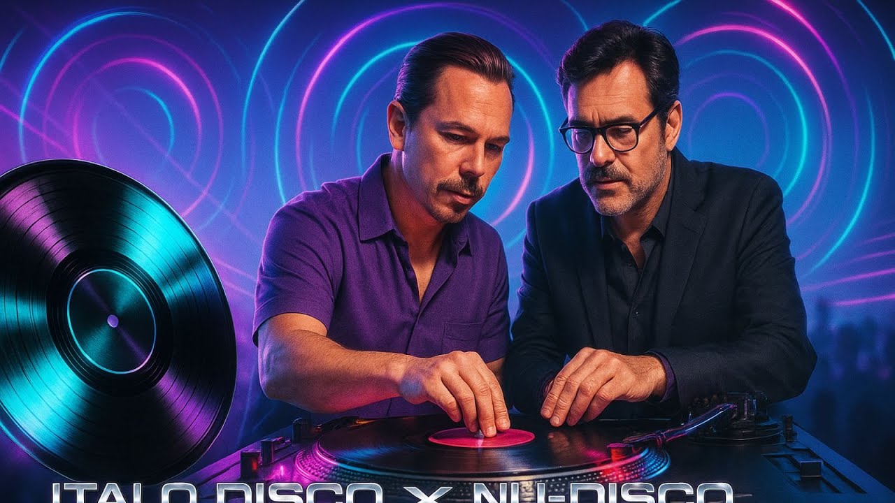 Italo Disco &times; Nu-Disco | Purple Disco Machine & Gazebo &ndash; Ultimate Neon City Nightclub Party Mix 2025