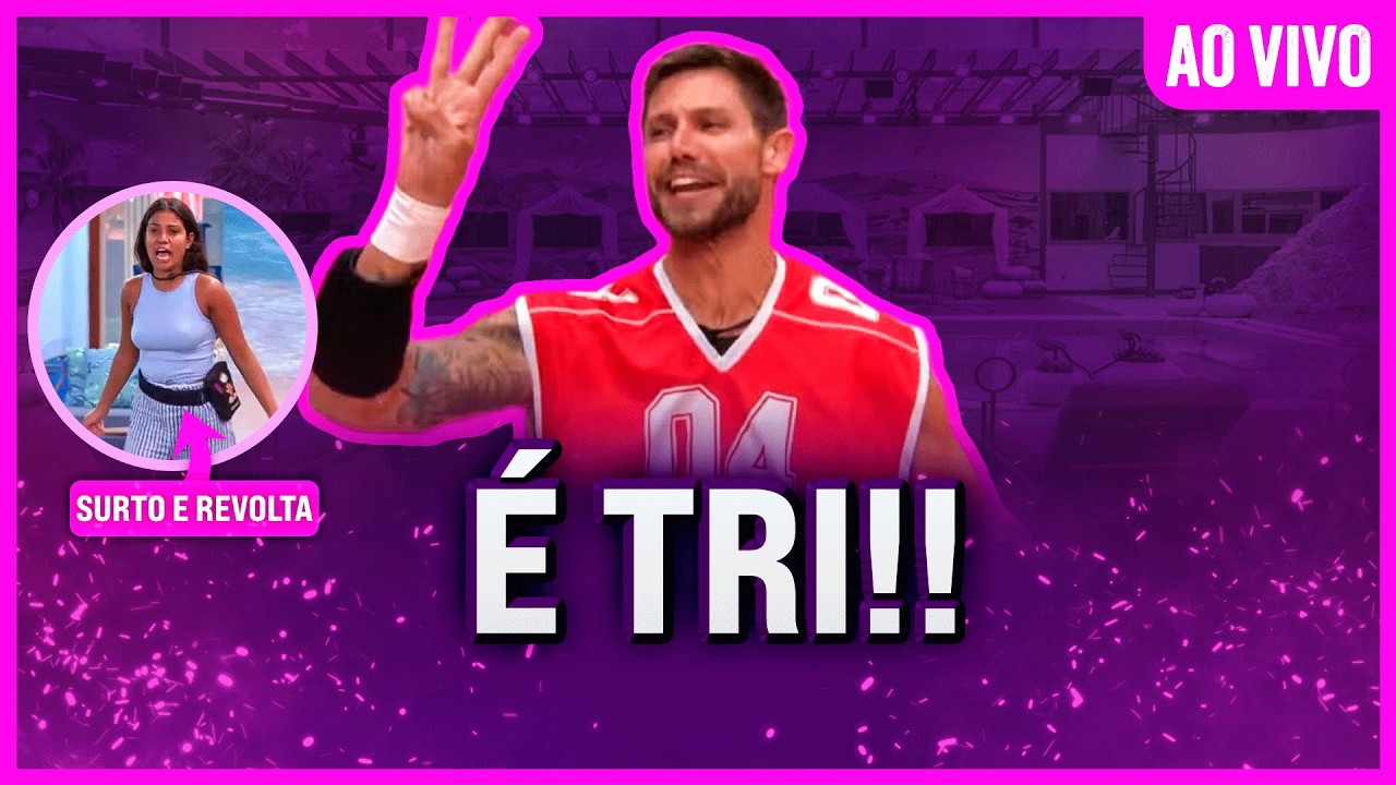 🟣 JONAS TRICAMPEÃO LÍDER, GABI SURTA E MADRUGADA PEGA FOGO NO BBB 26!