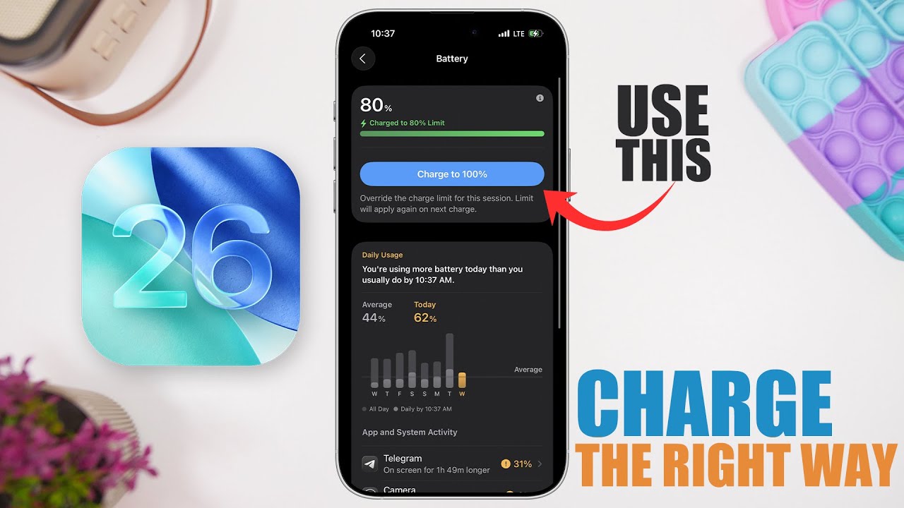 How to Charge Your iPhone the RIGHT Way - MAXIMIZE Battery Life (iOS 26)