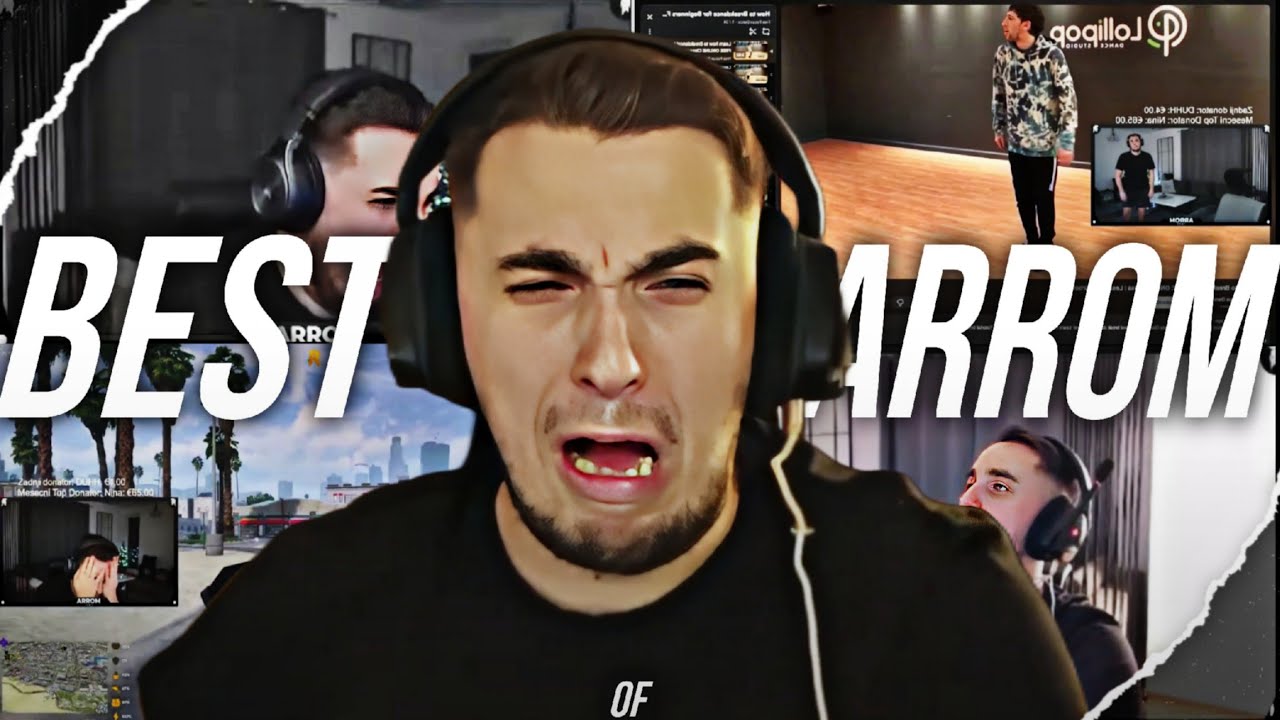 Best of ARROM!😂*Najbolji trenutci sa lajva pt.5*