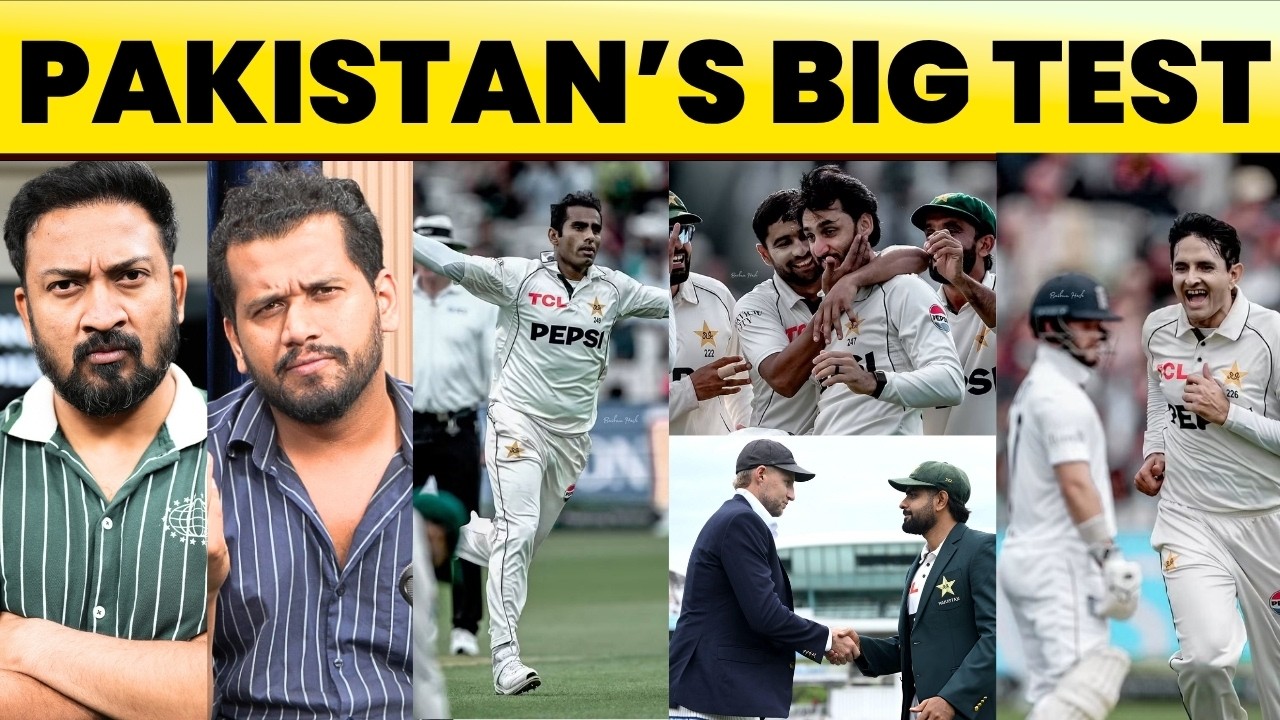 🔴PAKISTAN&rsquo;S DEFENSIVE START ENDS WITH EARLY WICKETS, MASOOD-SHAFIQUE FALL EARLY | Lords Test
