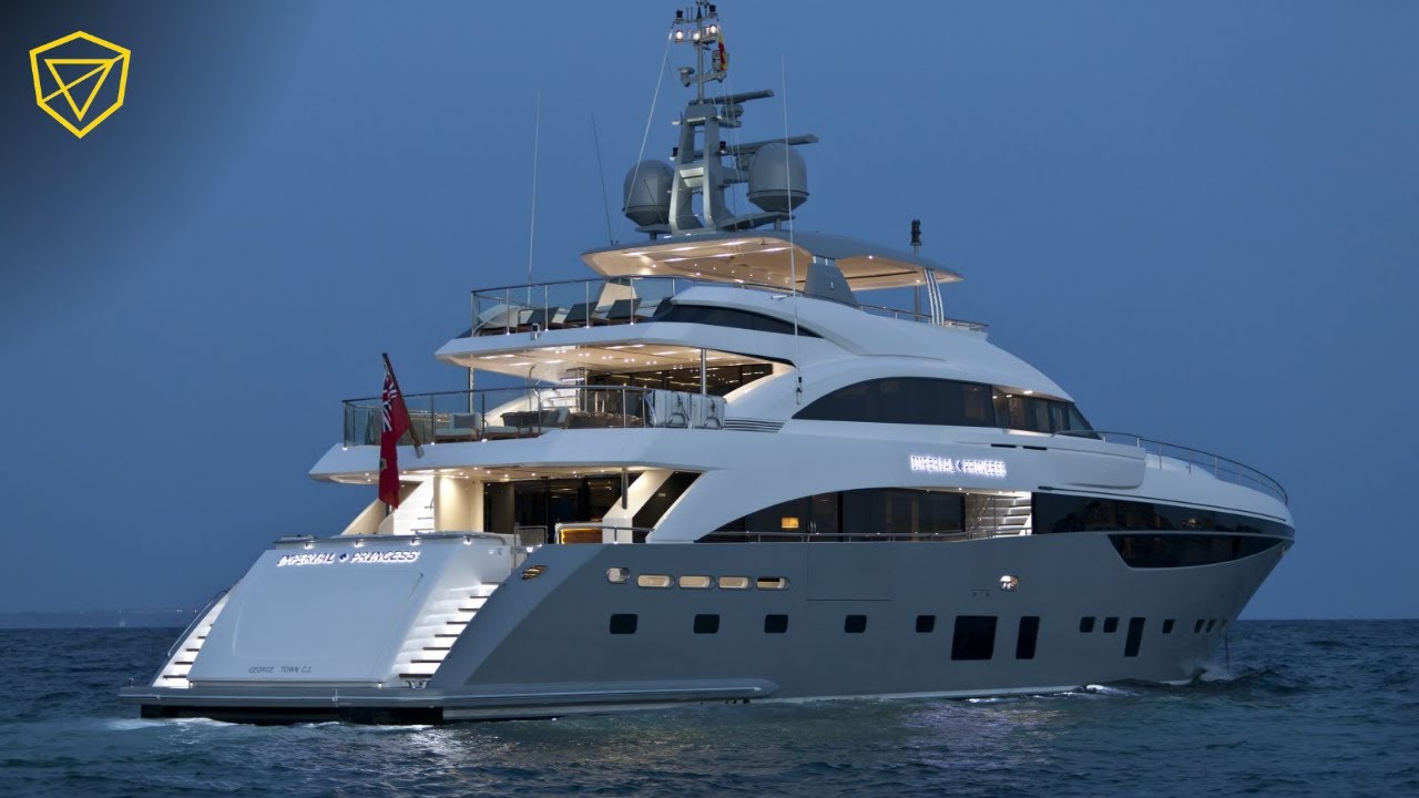 Beautiful PRINCESS 40M IMPERIAL SUPERYACHT | IconicYachts