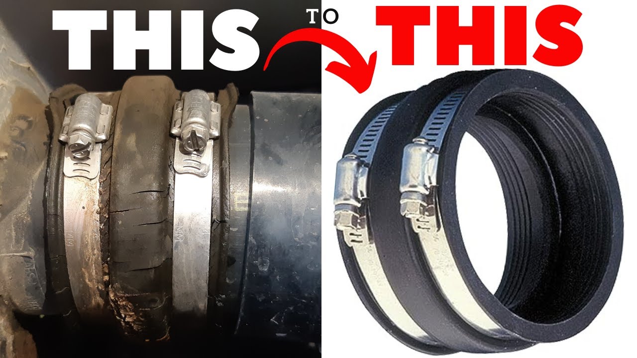 RV sewer coupler replacement tutorial. How to DIY RV project.