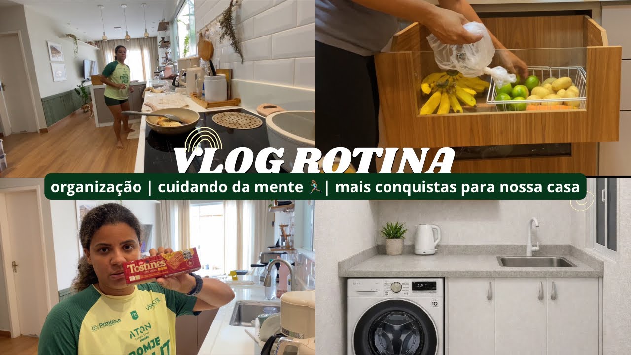 Nossa cafeteira nova, fiz a receita viral, escolhendo a máquina de lavar, mostrei o projeto da área 