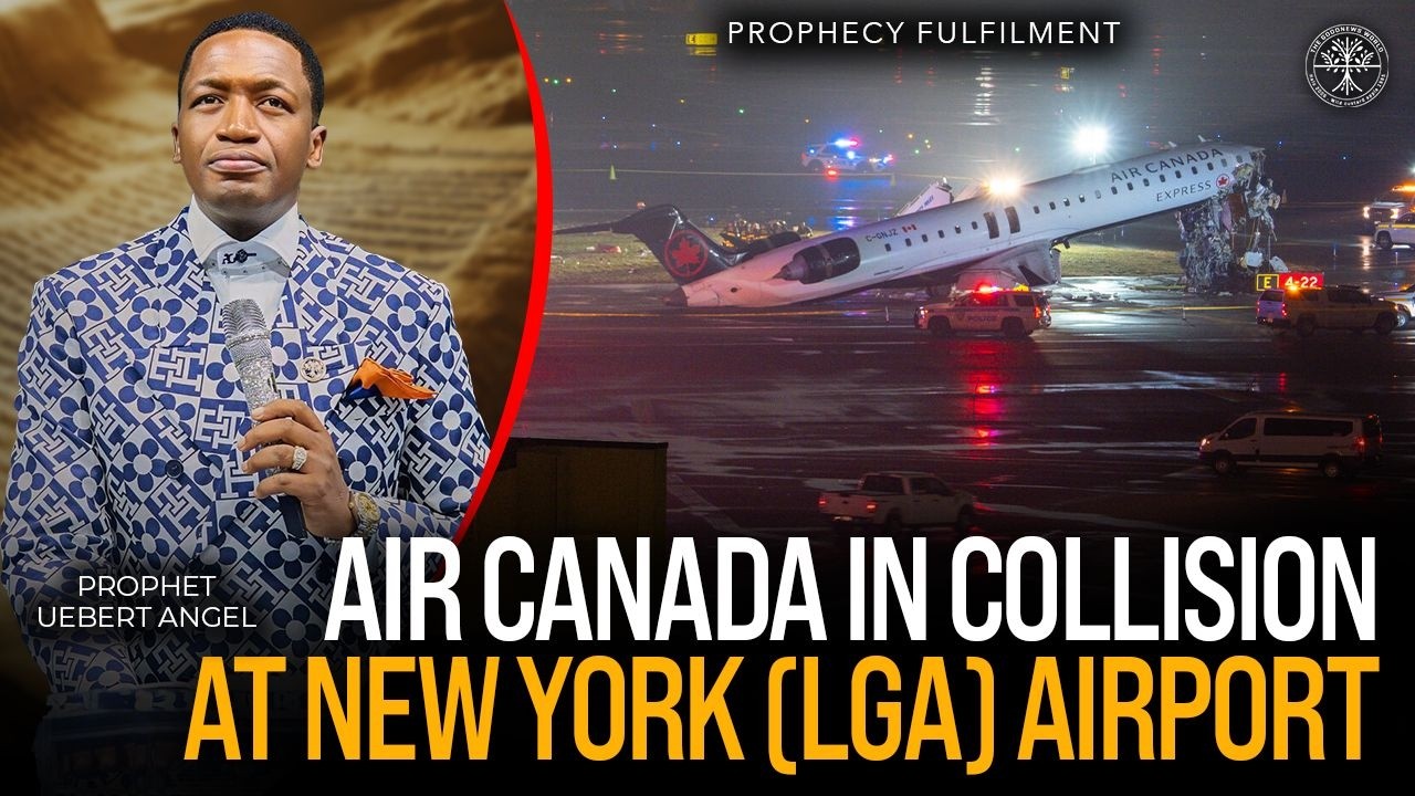Air Canada Collides At New York's LGA Airport | Prophet Uebert Angel