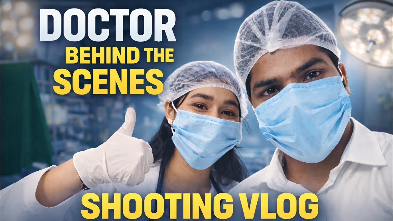Shooting Vlog : Behind The Doctor Scene 😱 Part :- 01