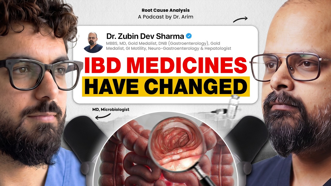 Gold Medalist Gastro On Ulcerative Colitis, Crohn's,  SIBO, H. Pylori, Diet & New Treatments | RCA