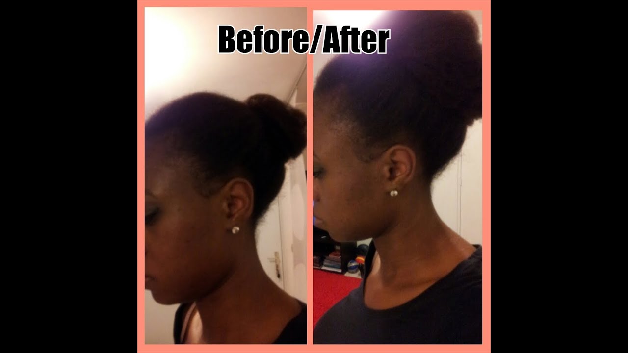 Fine hair, volumize and make your bun look natural with marley hair