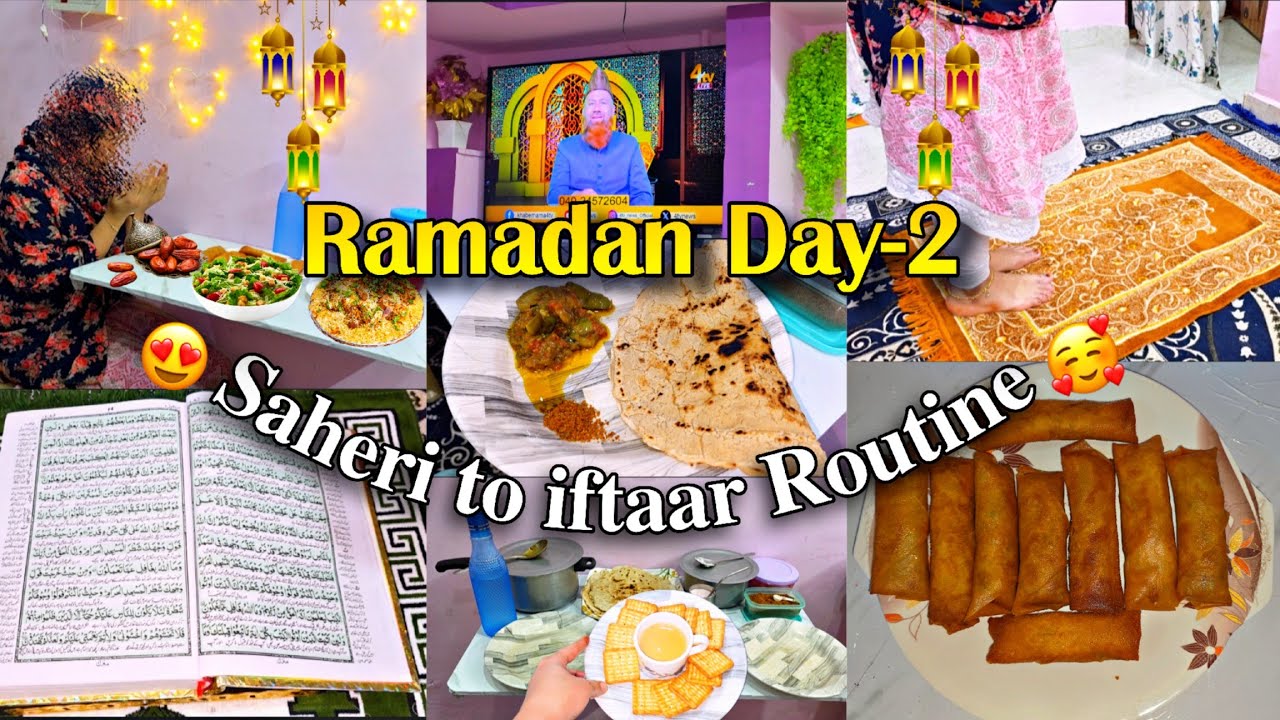 Middle class Mom🌙 Ramadan Routine🧕 ||Chicken Spring Roll Recipe Iftaar Special 🫔😋 #ramadanvibes 
