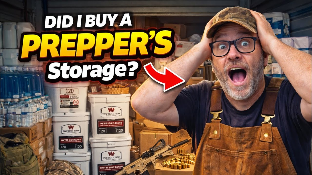 END EARTHERS Storage Unit? I Bought An Abandoned Storage Unit 