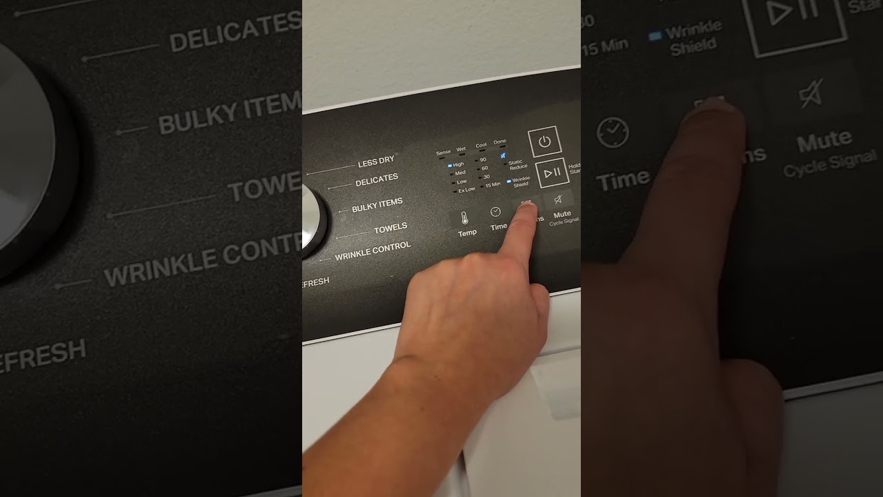 using the whirlpool dryer model WGD5050LW