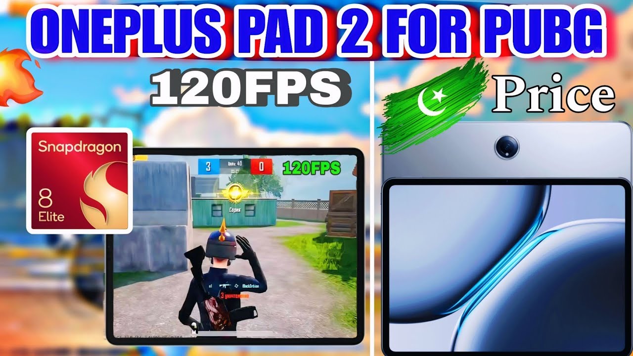 Best Gaming pad For Pubg mobile 😱🔥 | Oneplus pad 2 Pubg test 2026 | Oneplus pad 2 price in Pakistan.