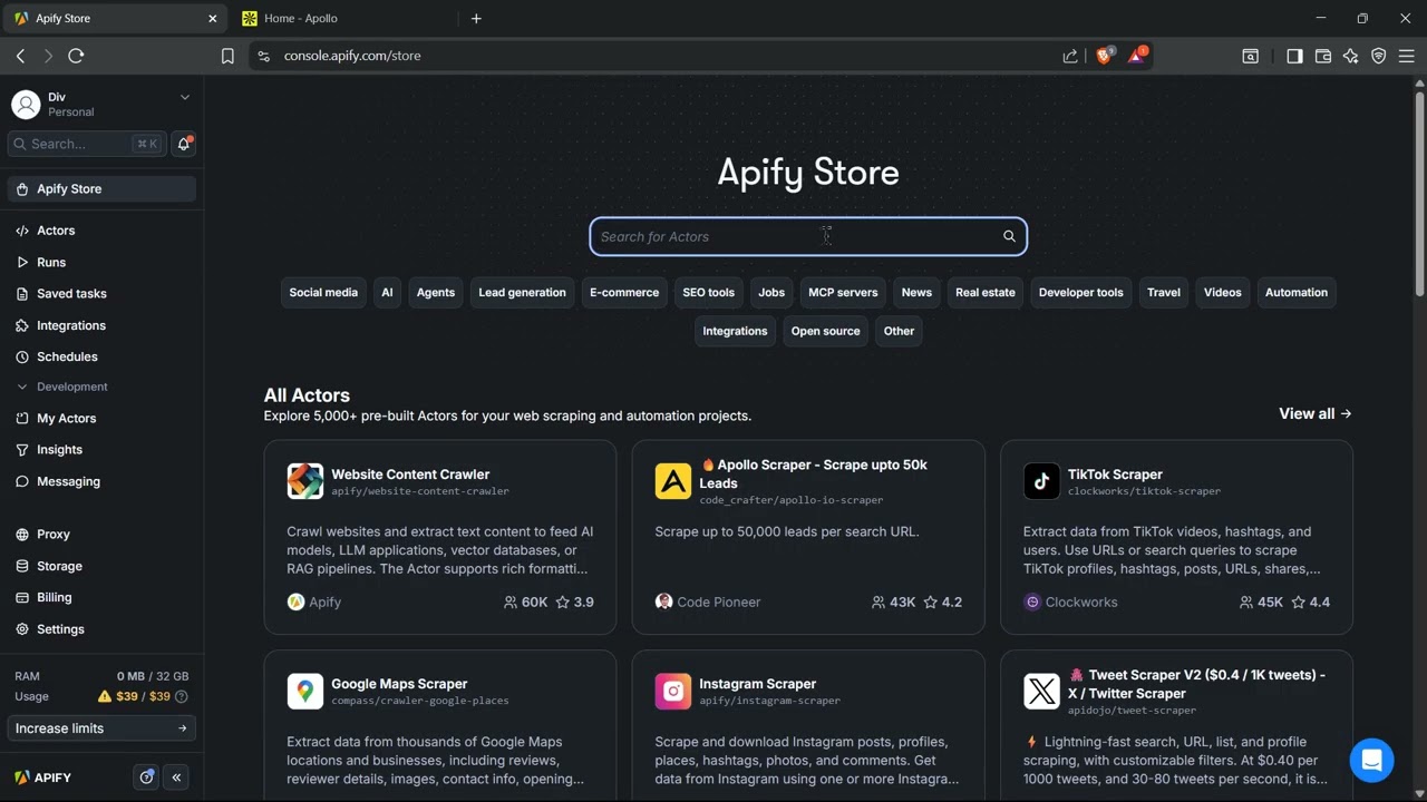How To Get Leads from Apollo for Cheap, Fast & Easy (Using Apify)
