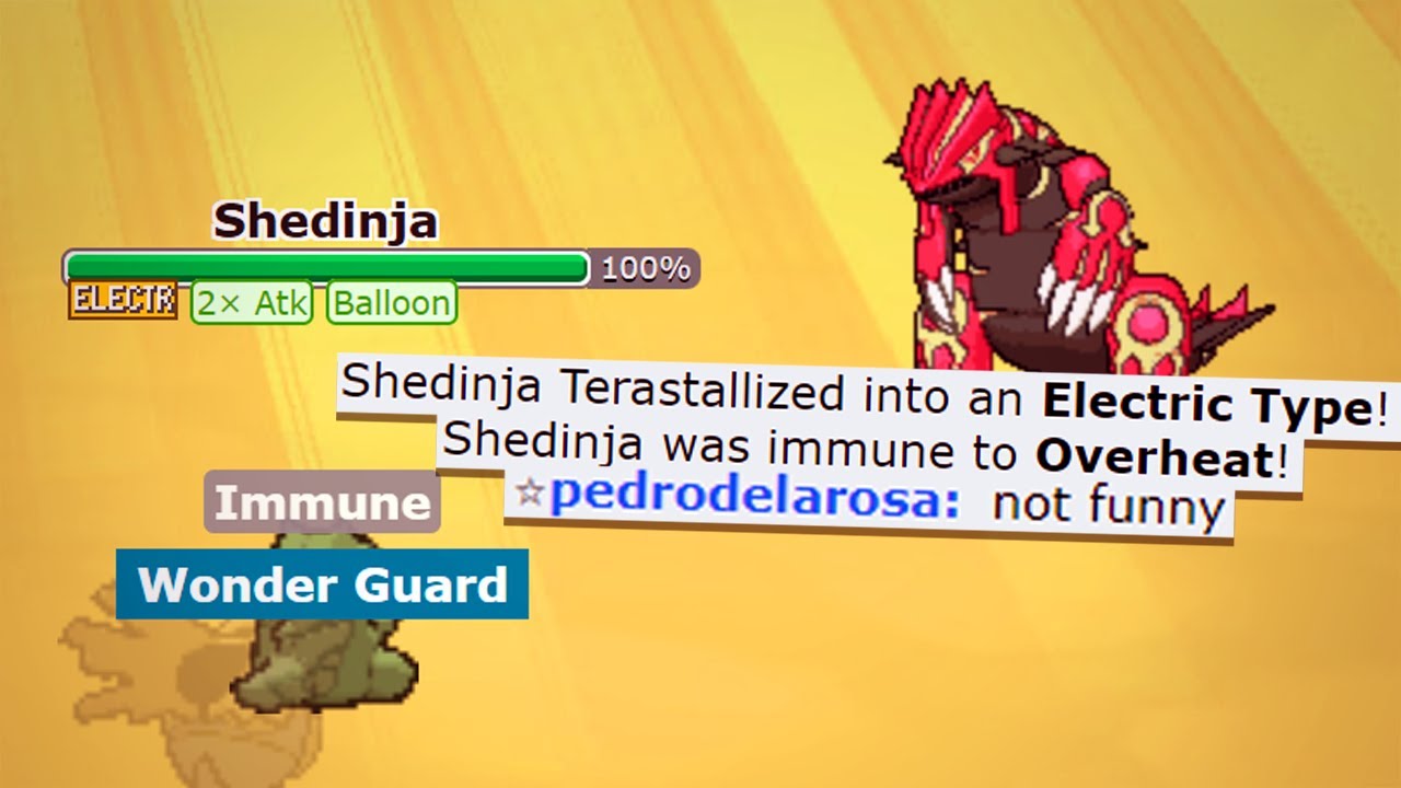 This New Invincible Shedinja Strat DESTROYED Pokemon Showdown