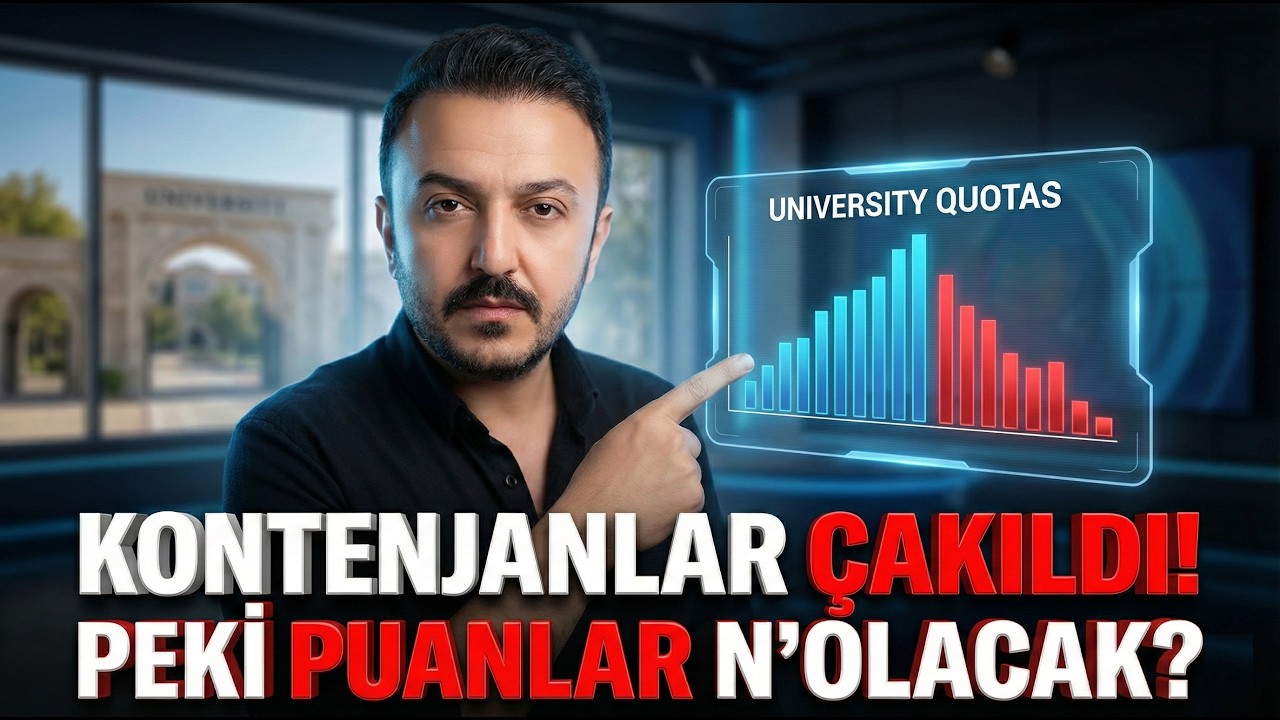 Üniversite Kontenjanları 246 Bin Azaltıldı..! Şimdi Puanlar Ne Olacak