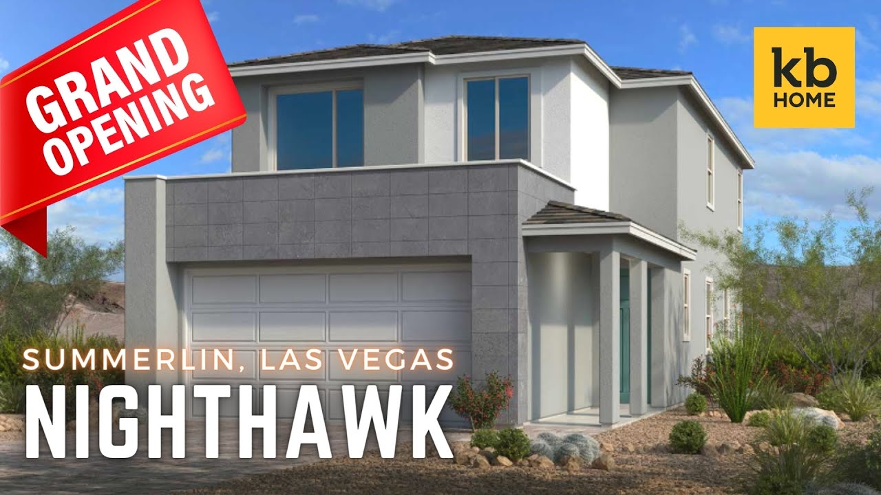 New Summerlin Community KB Home Nighthawk | Las Vegas, NV $533,990+ | 2,114 sqft | Kestrel Village